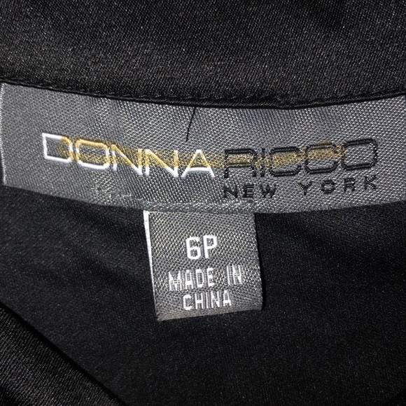 Donna Ricco Sleeveless Black & White Dress - Picture 4 of 6